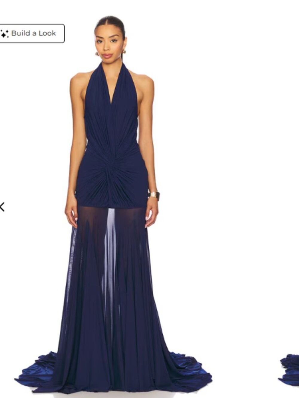Deme by Gabriella Chloe Gown in Navy Blue Size XS $429